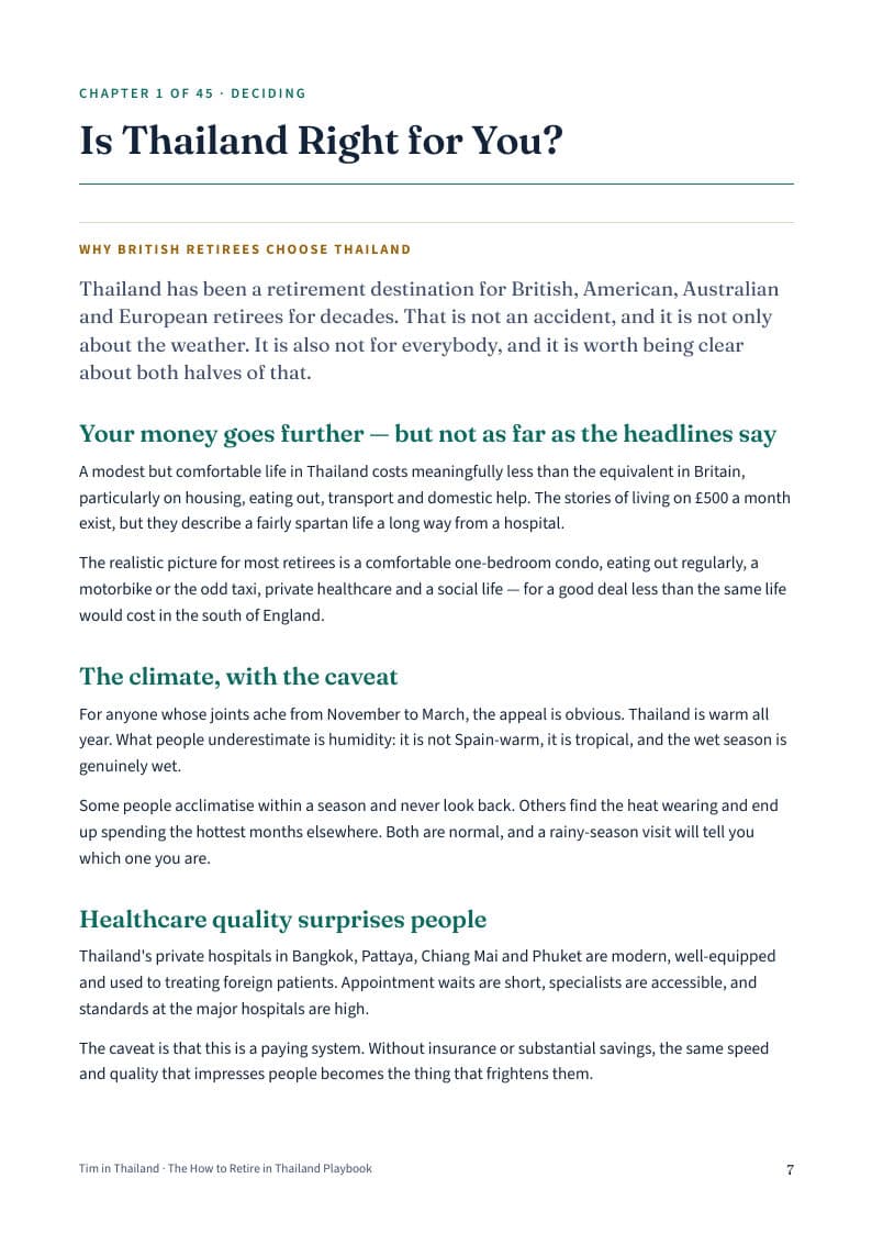 Playbook page: Chapter one